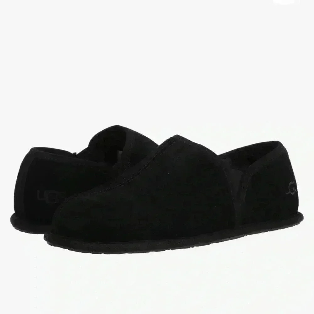 UGG Men's Scuff Romeo, Slip On, Ankle, Suede, Black Sz 13